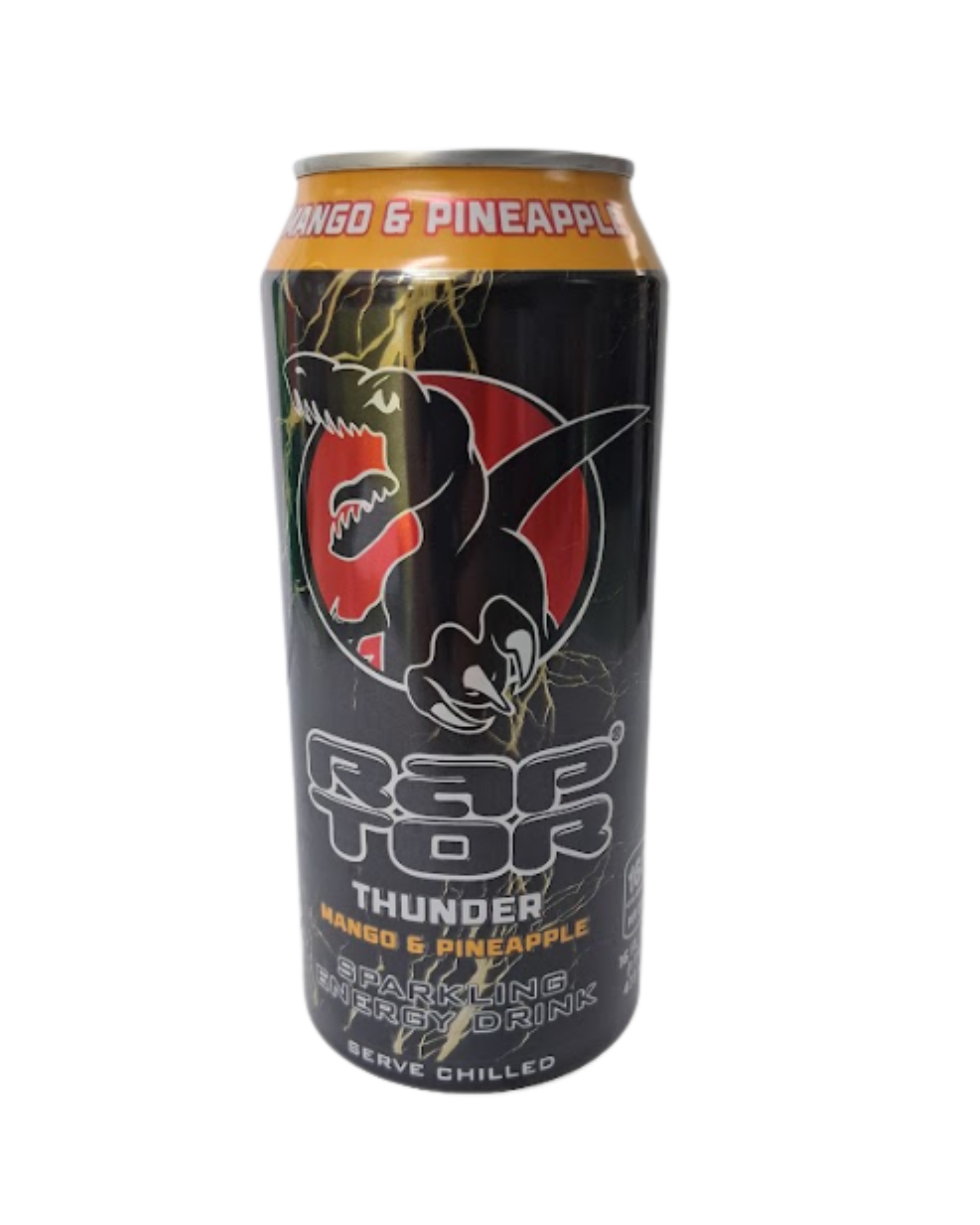 RAPTOR THUNDER-MANGO AND PINEAPPLE 473 ML