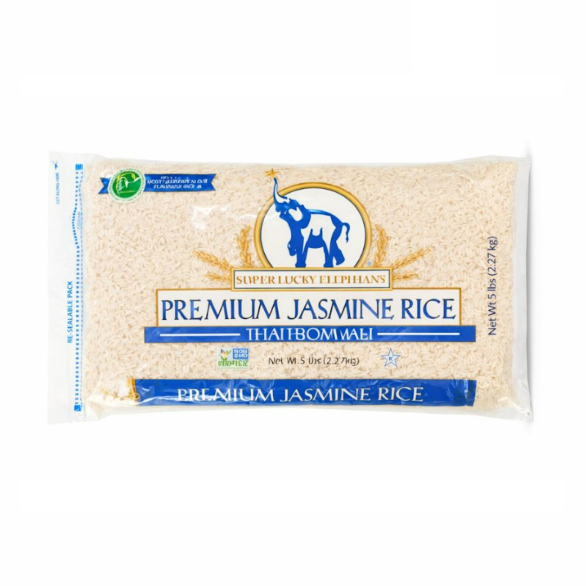 ARROZ JASMINE SUPER PREMIUM 5LB