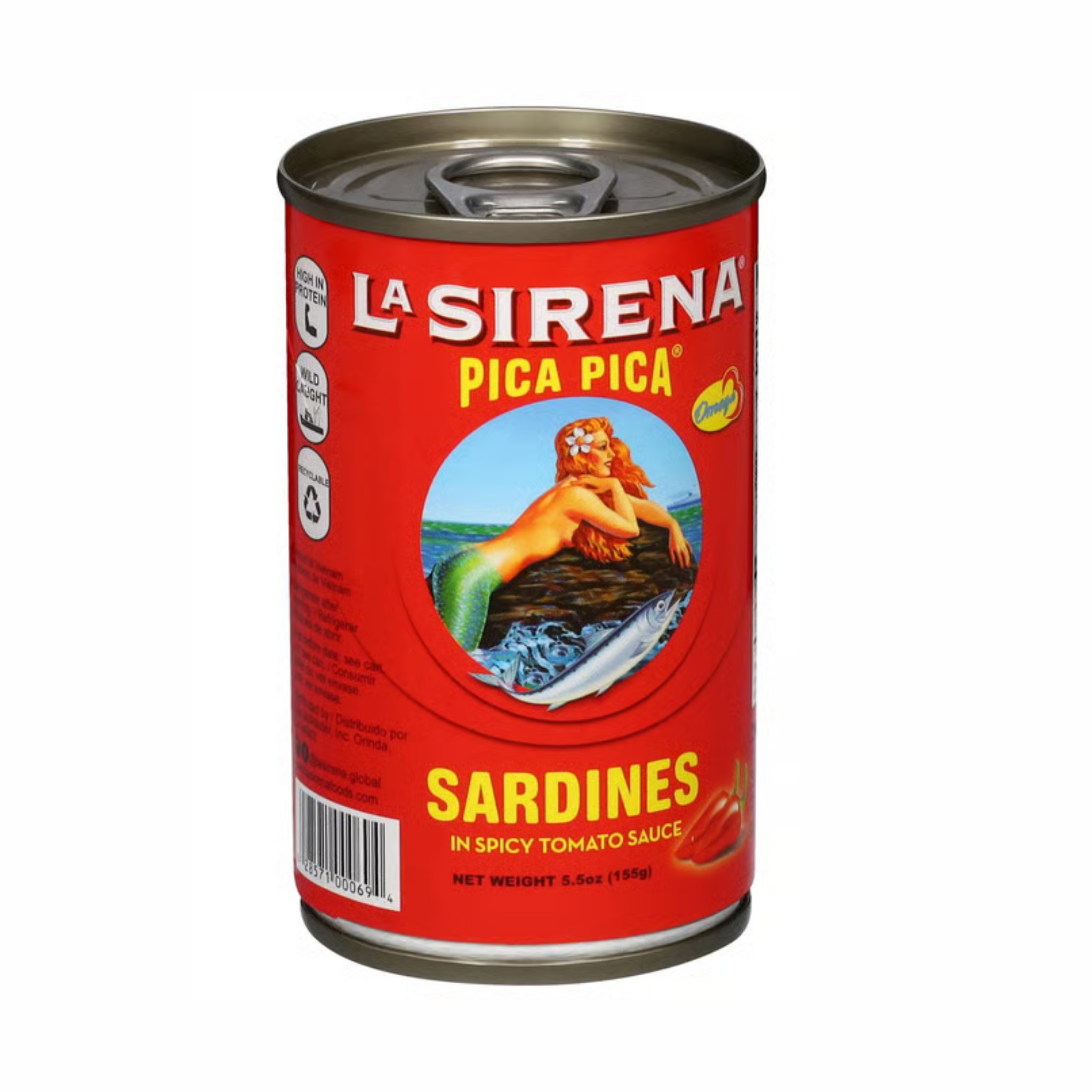 LA SIRENA PICA PICA SARDINA PICANTE 5.5OZ