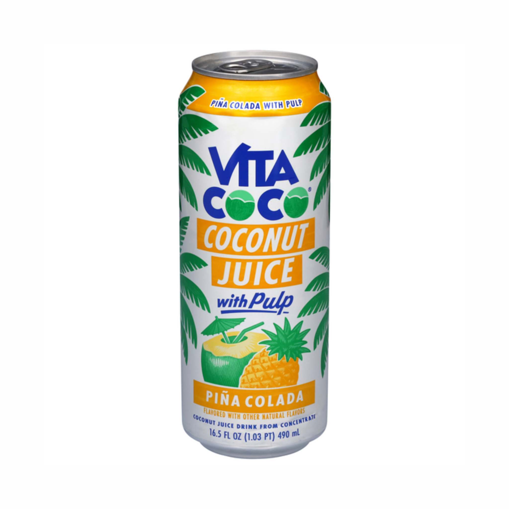 VITA COCO COCONUT JUICE WITH PULP PIÑA COLADA 16.5 OZ