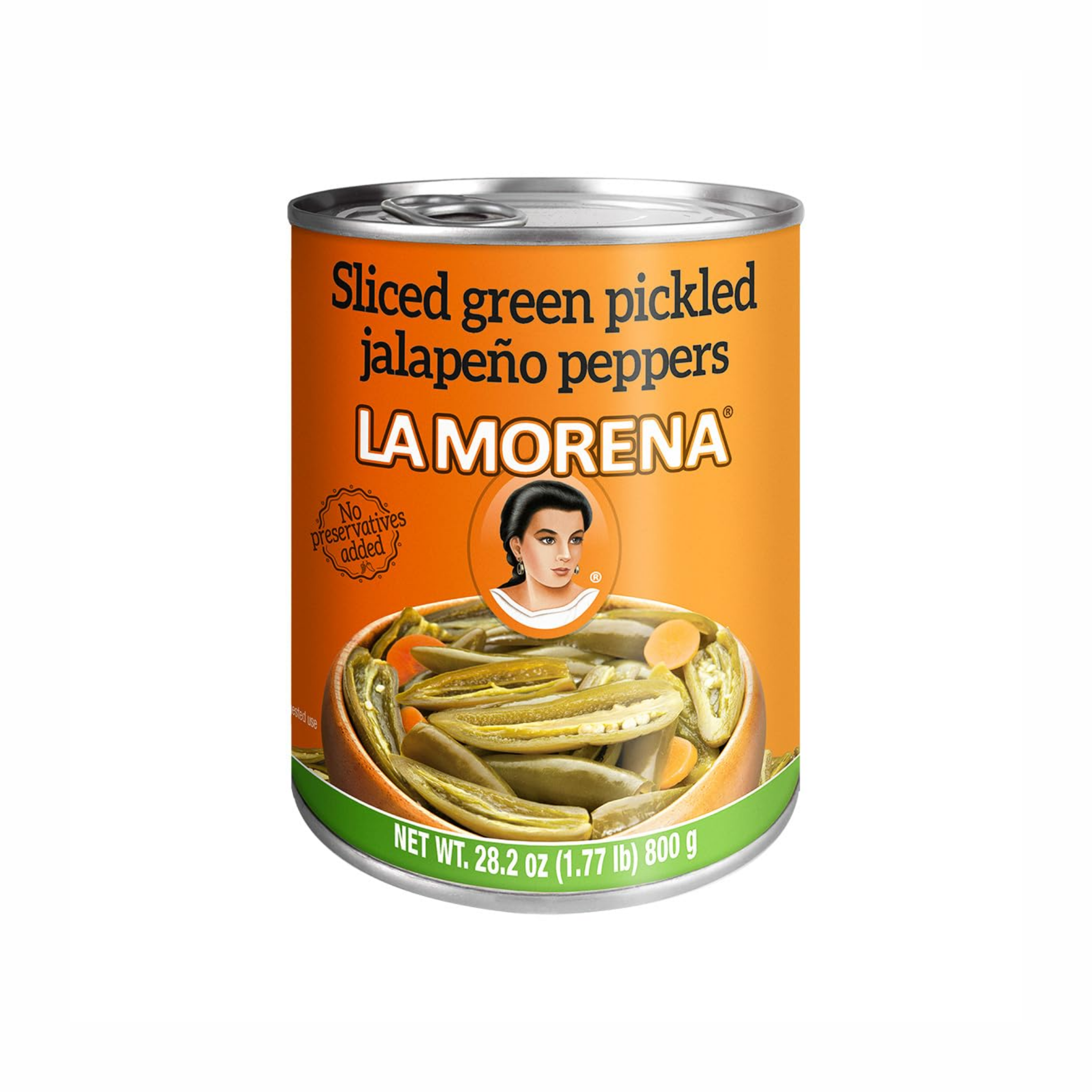LA MORENA SLICED JALAPENO PEPPERS 28OZ