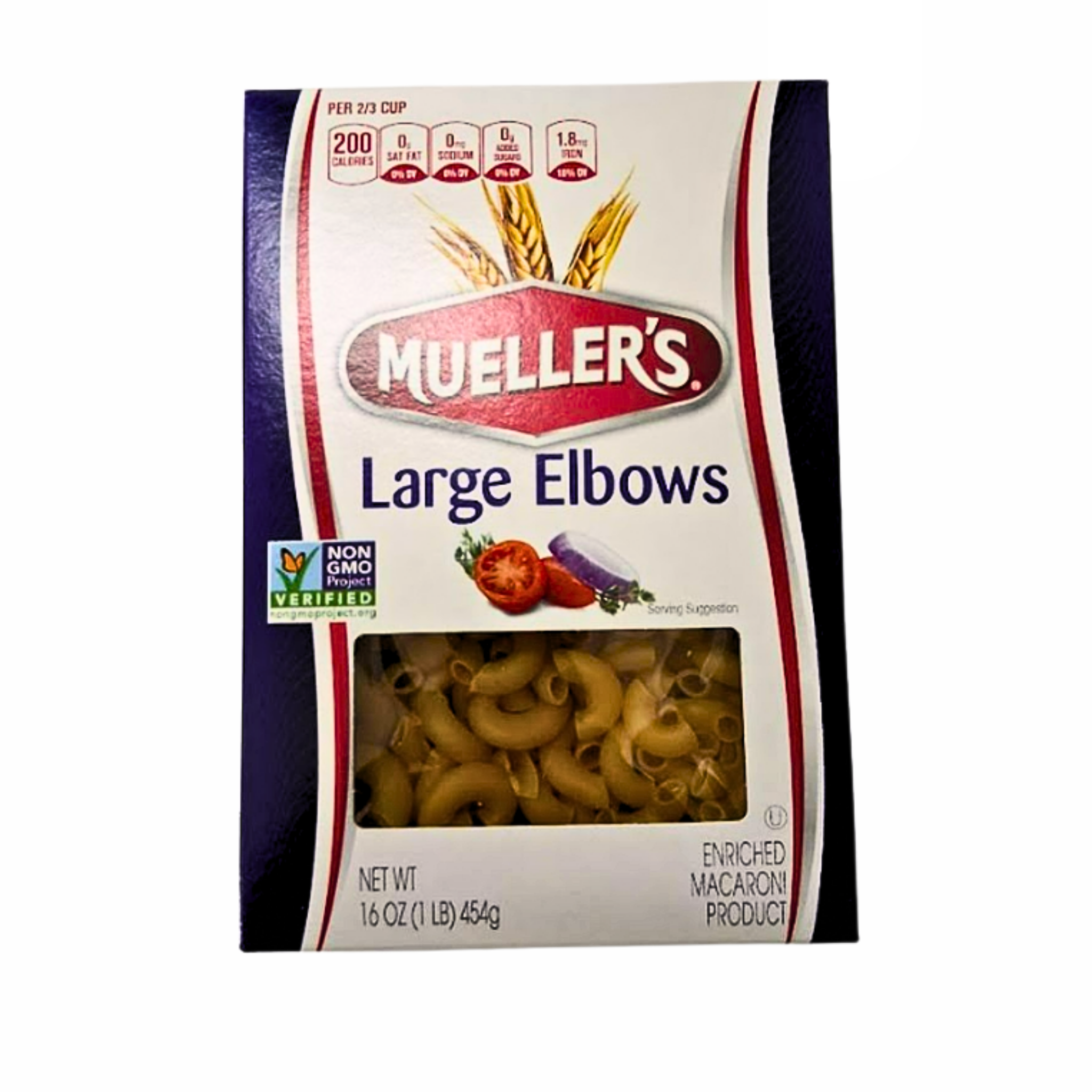 MUELLERS LARGE ELBOWS 16 OZ