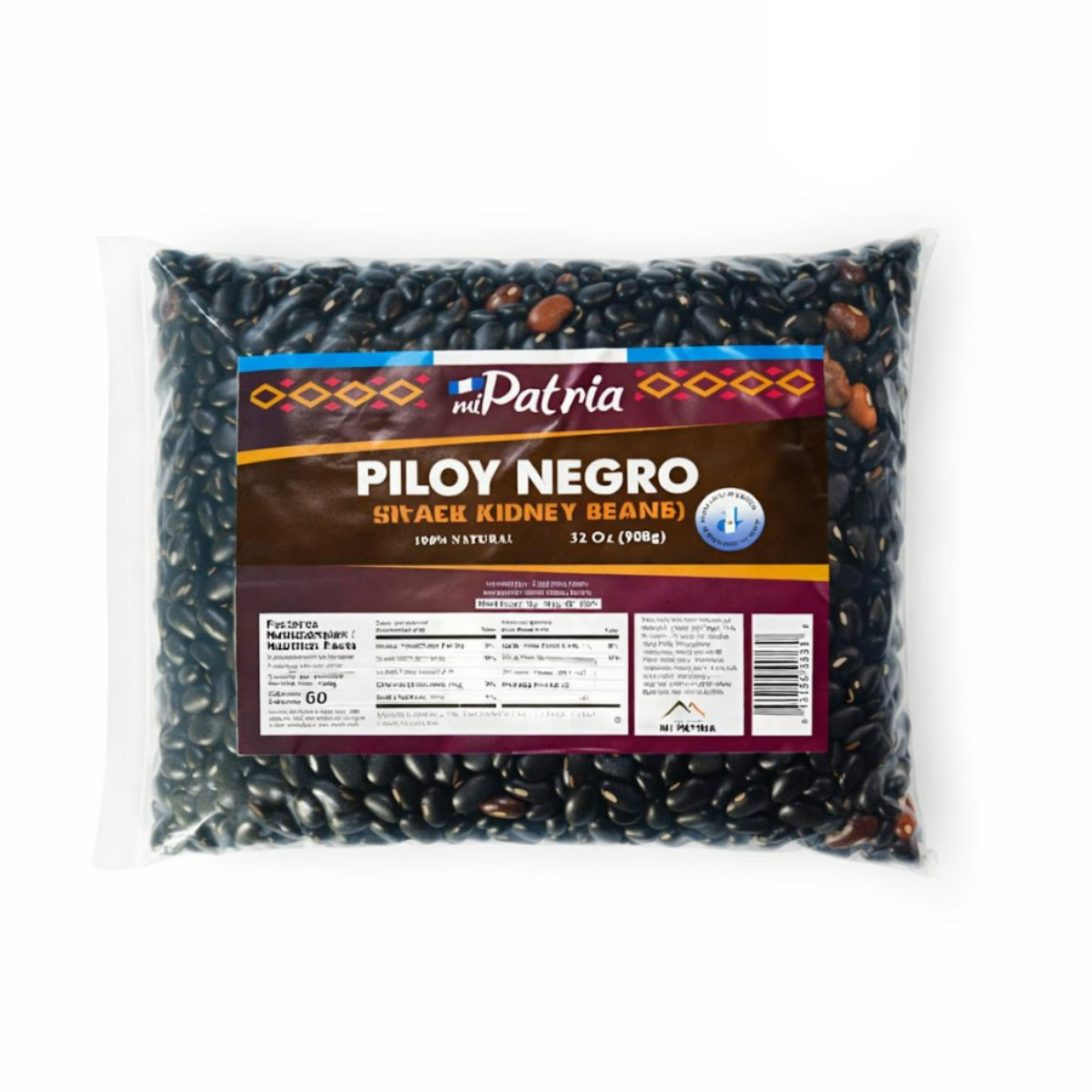FRIJOL PILOY NEGRO MI PATRIA 32 OZ
