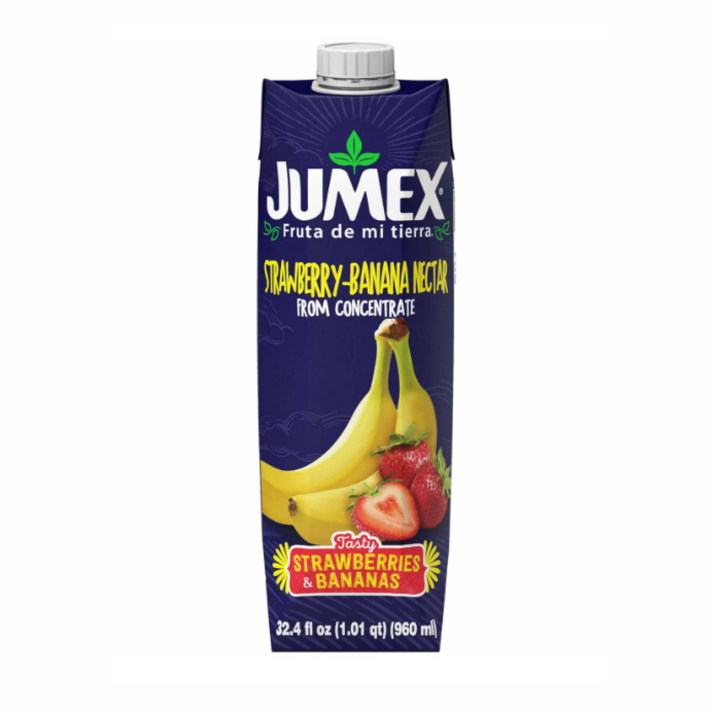 JUMEX TETRA STRAW/BANAN 33.8 OZ